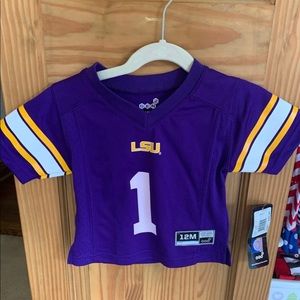 LSU kids team jersey NWT